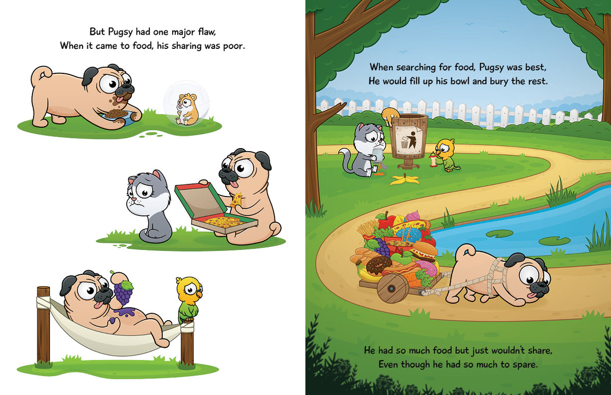 The Pug Who Wouldn't Share