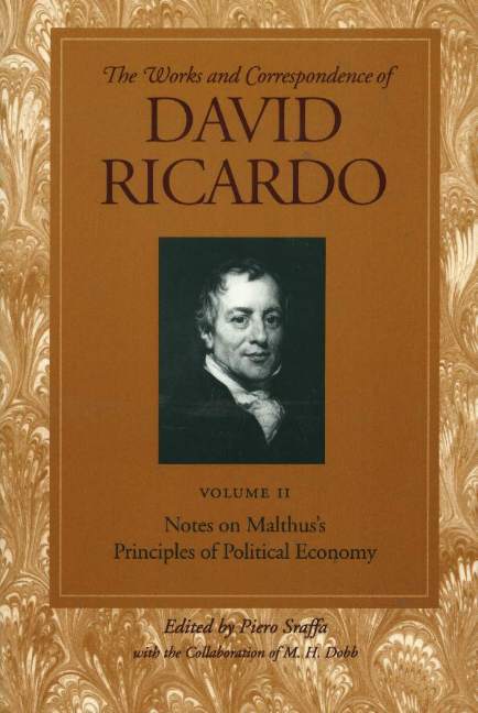 Works & Correspondence of David Ricardo, Volume 02