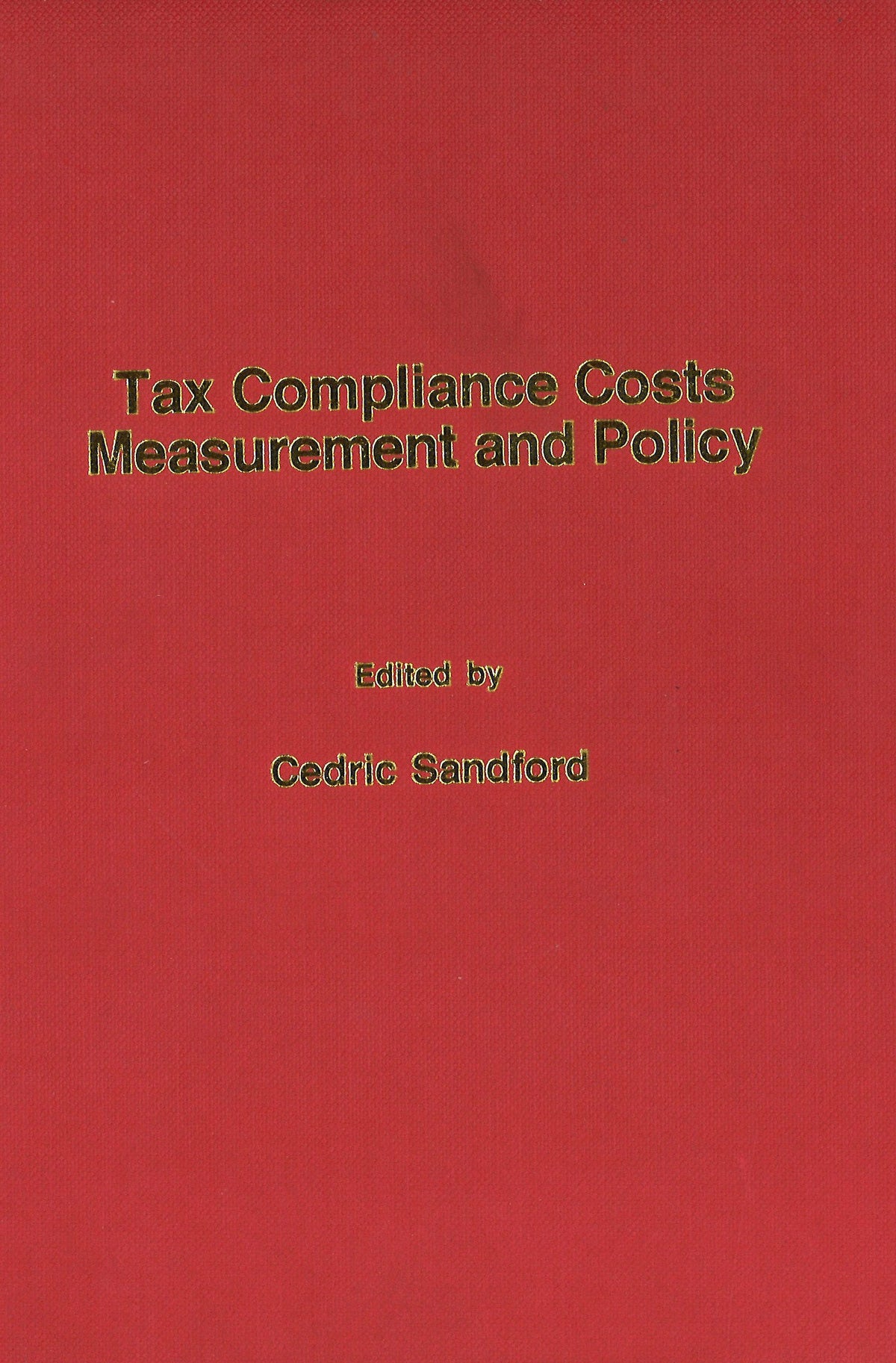 Tax Compliance Costs