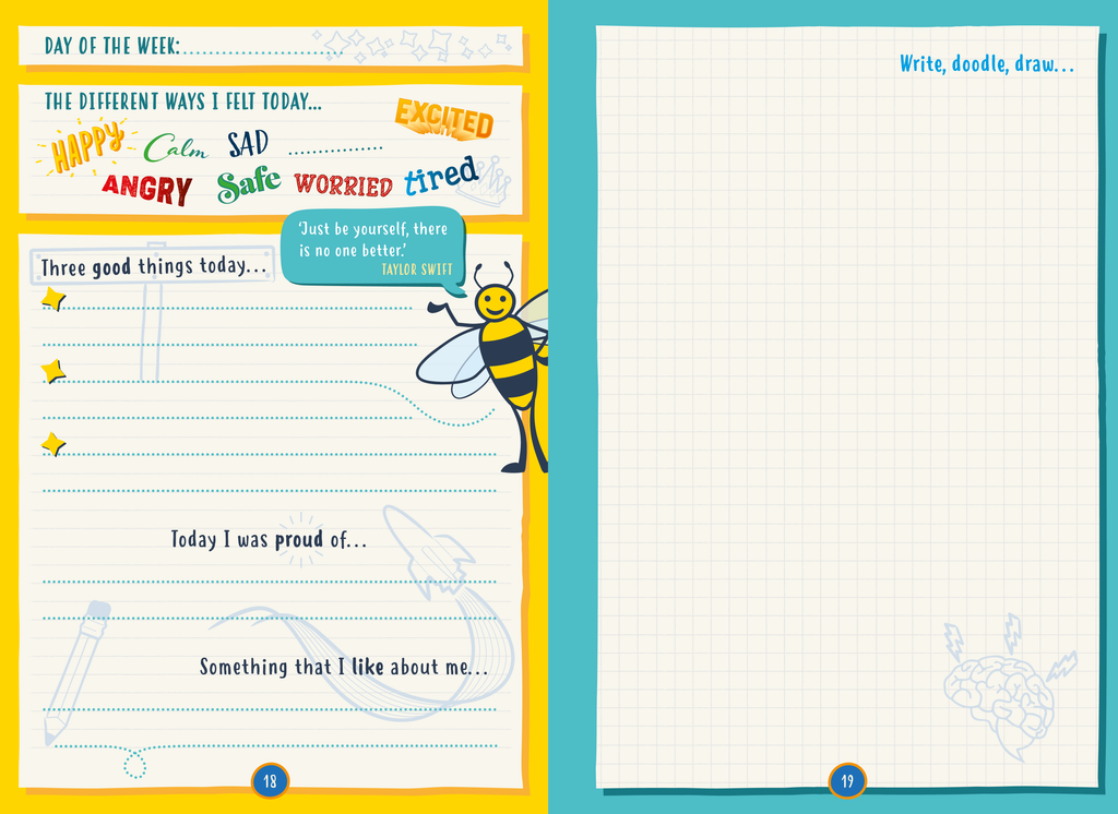 Happy Confident Me Daily Journal