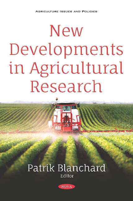 New Developments in Agricultural Research