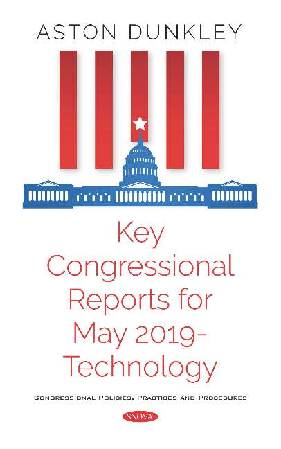 Key Congressional Reports for May 2019 - Technology