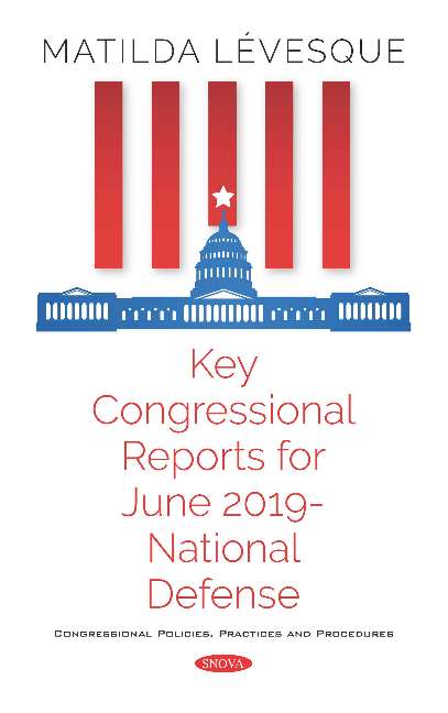 Key Congressional Reports for June 2019 -- National Defense
