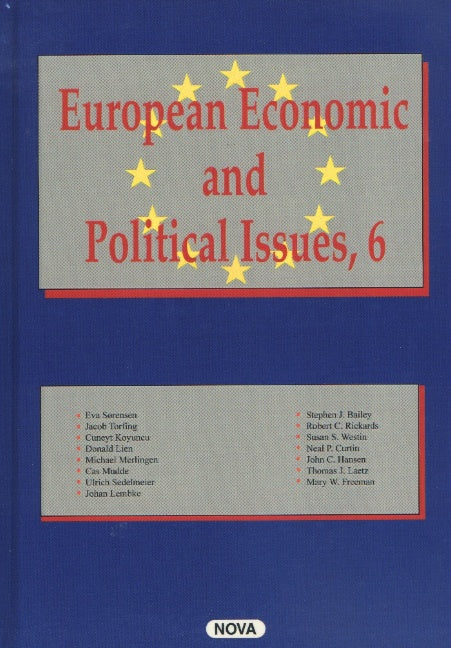 European Economic & Political Issues, Volume 6