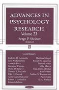 Advances in Psychology Research
