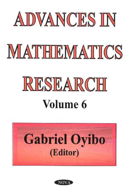 Advances in Mathematics Research