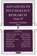 Advances in Psychology Research