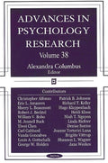 Advances in Psychology Research