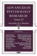 Advances in Psychology Research