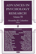 Advances in Psychology Research