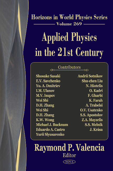 Applied Physics in the 21st Century