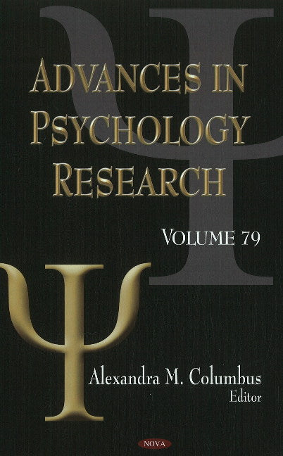 Advances in Psychology Research