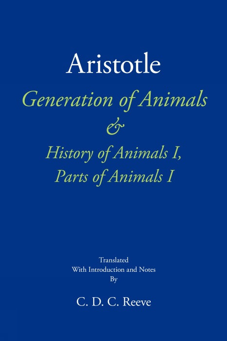 Generation of Animals & History of Animals I, Parts of Animals I