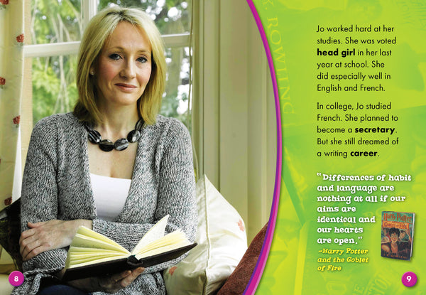 J K Rowling