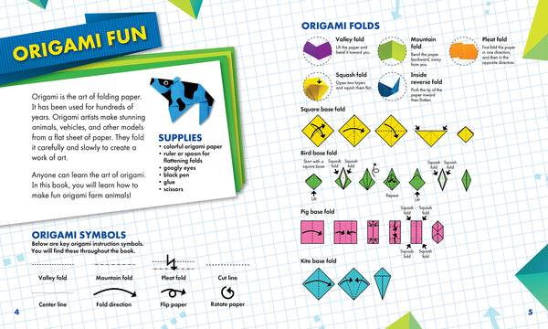 Origami Fun : Farm Animals