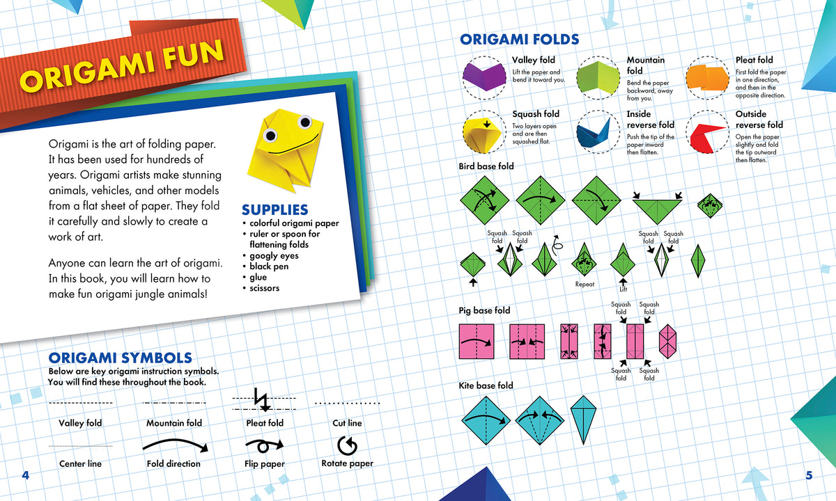 Origami Fun : Jungle Animals