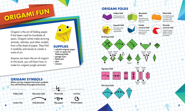 Origami Fun : Jungle Animals