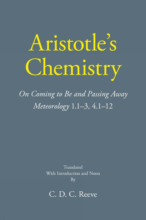 Aristotle's Chemistry