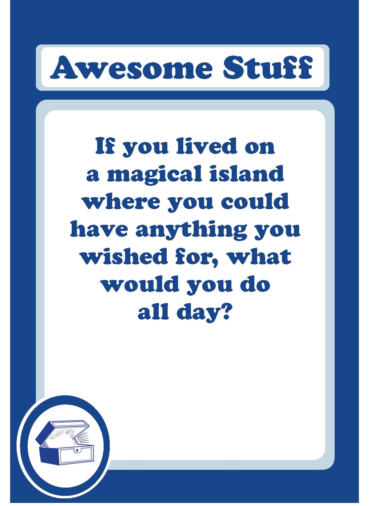 The Awesome Stuff Discovery Cards