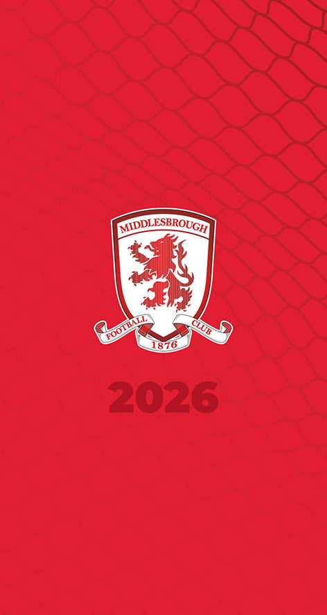 The Official Middlesborough FC Pocket Diary 2026