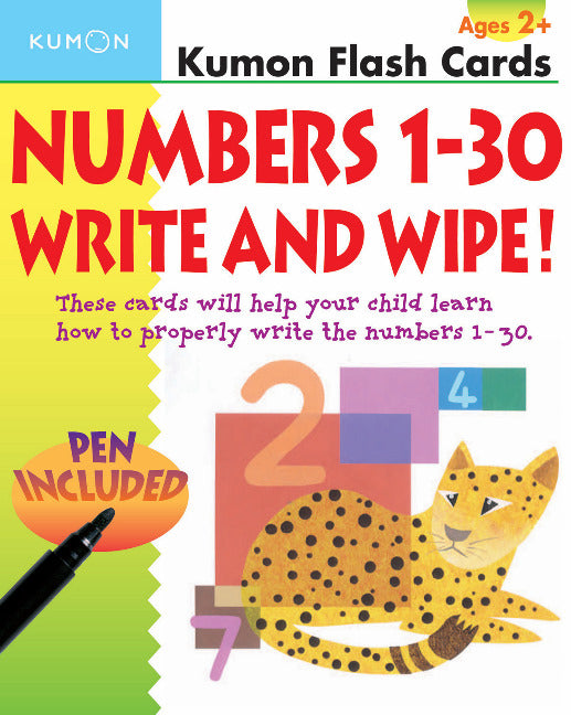 Numbers 1-30 Write & Wipe!