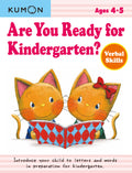 Kumon Are You Ready for Kindergarten Verbal Skills