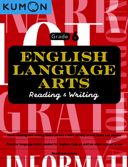 Kumon English Language Arts Grade 6