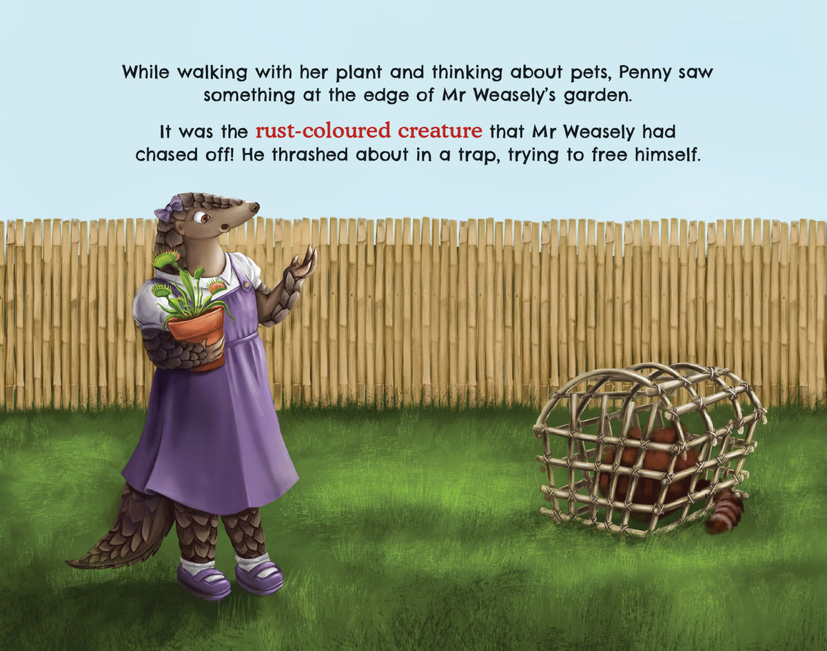 Penny Pangolin Wants a Pet