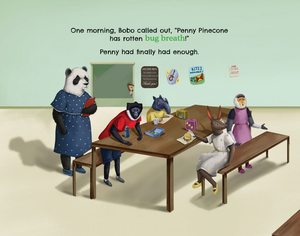 Penny Pangolin and the Baboon Bully