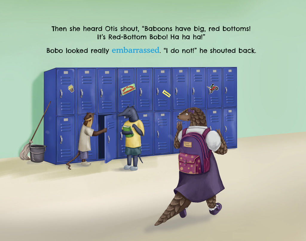 Penny Pangolin and the Baboon Bully