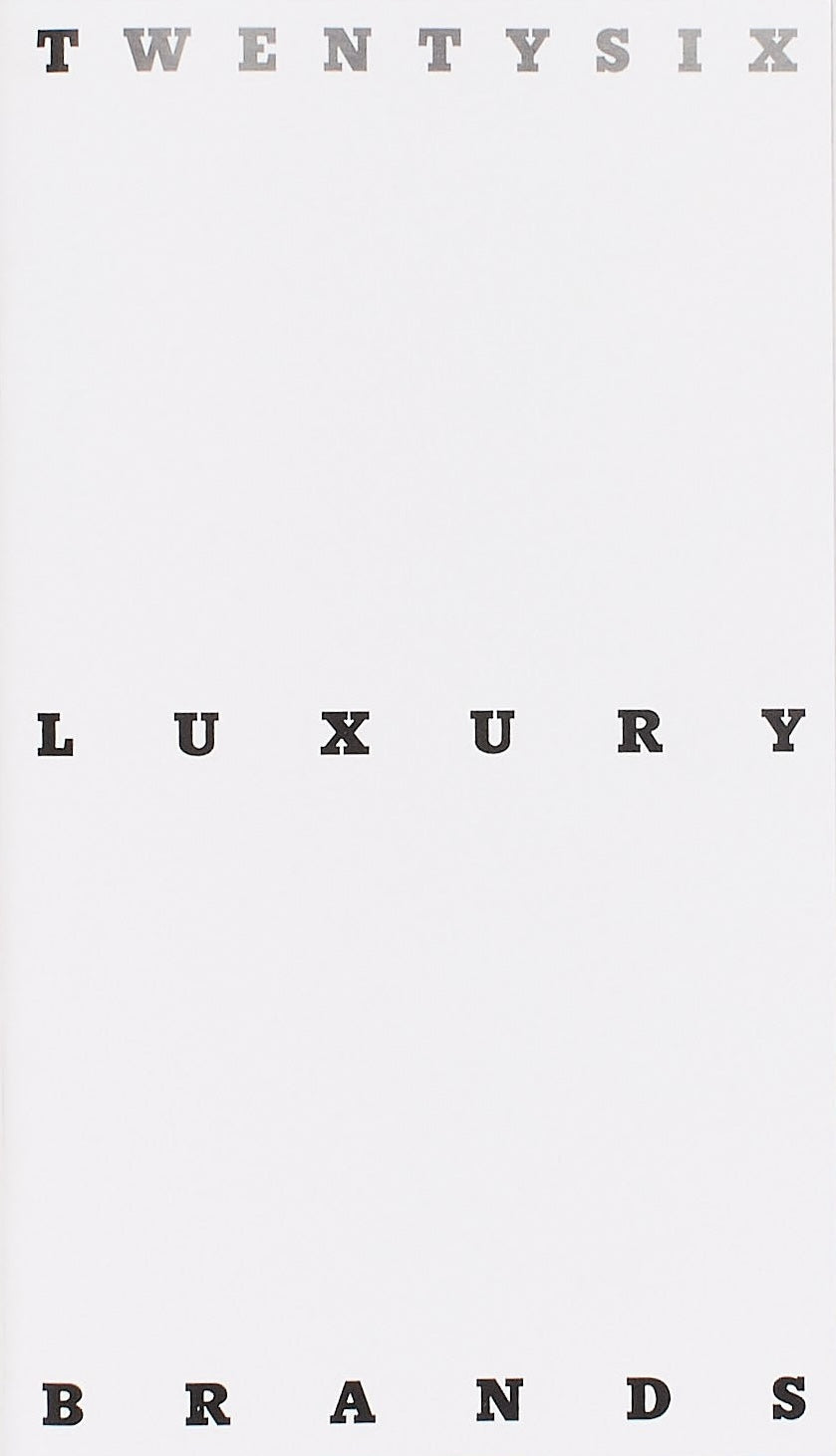 Twenty Six Luxury Brands