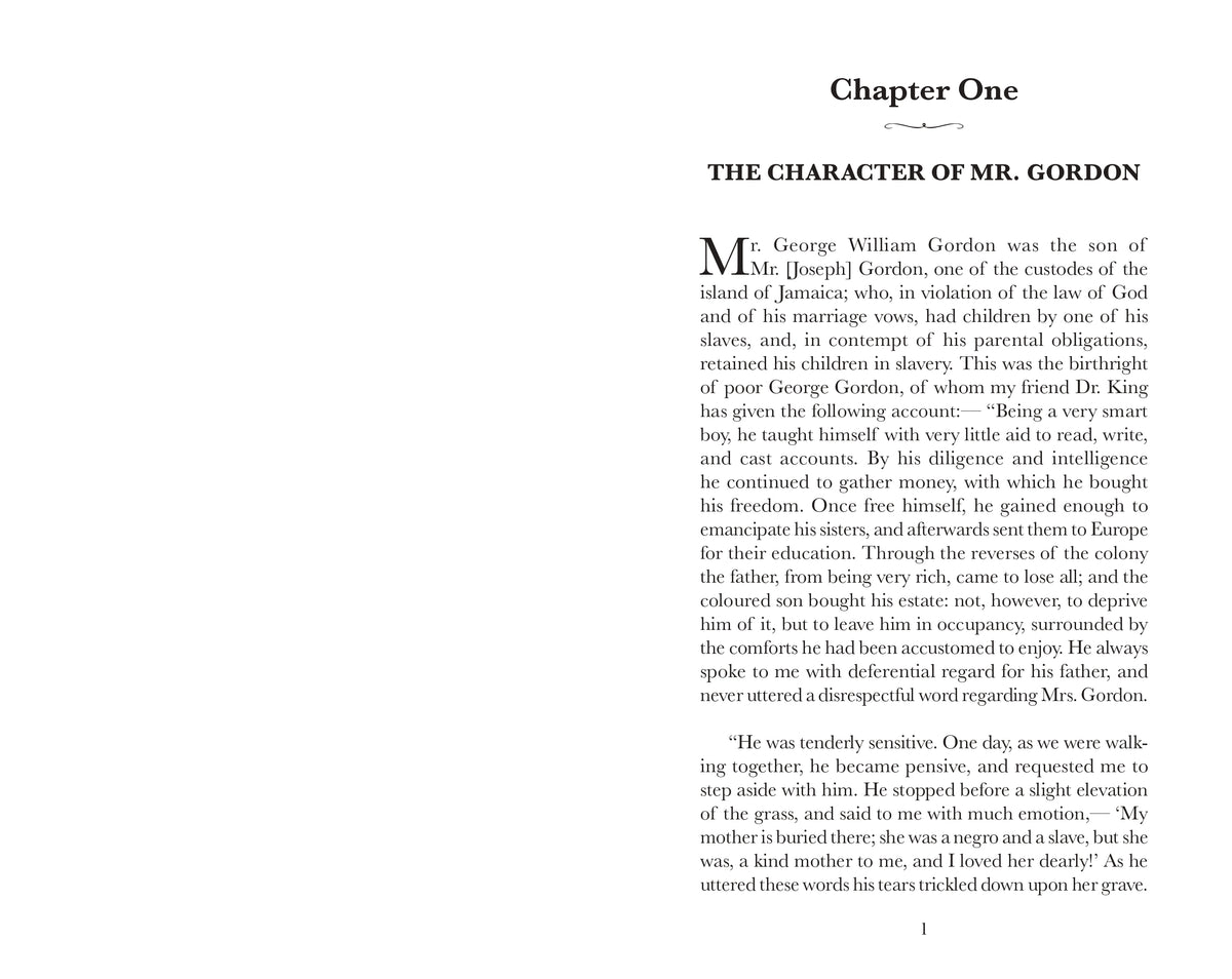 The Case of George William Gordon of Jamaica