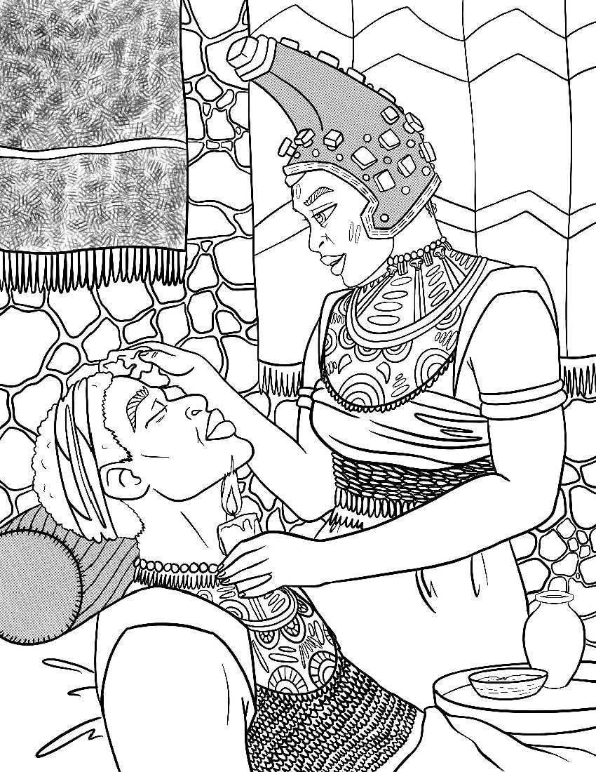 Idia of the Benin Kingdom Coloring and Activity Book