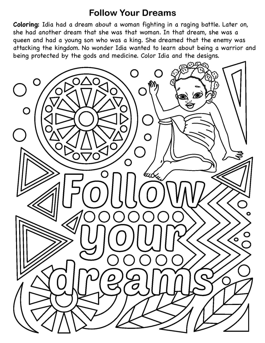 Idia of the Benin Kingdom Coloring and Activity Book