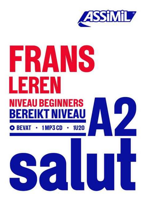 FRANS LEREN - niveau débutants A2 (1 Book 1 CD Mp3)