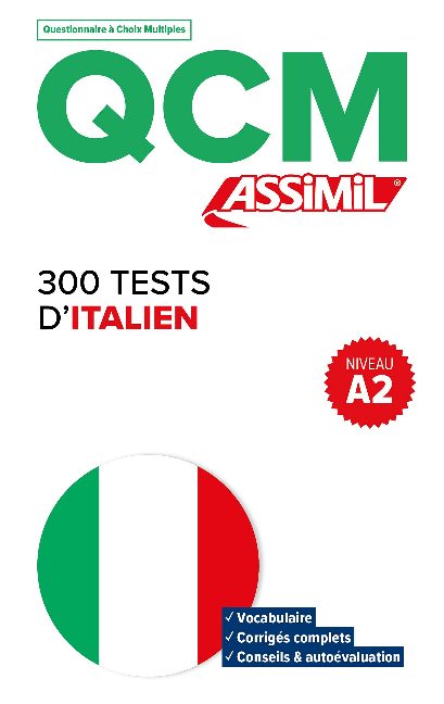 QCM 250 Tests D'Italien, niveau A2