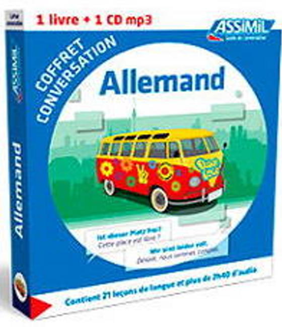 Coffret conversation allemand (guide +CD)