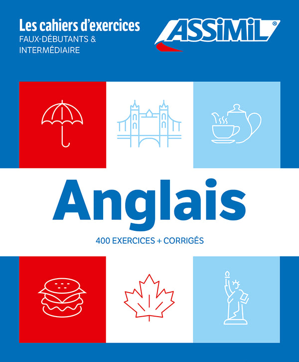Coffret Cahiers Anglais (Fx Débutants+Intermédiaire)