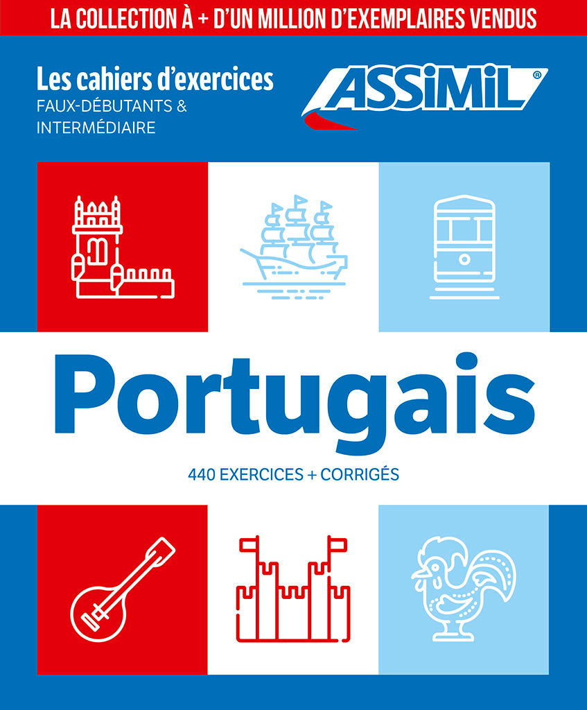 Coffret Cahiers Portugais Faux Debutants/Intermediaire