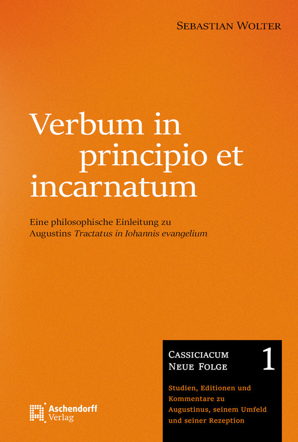 Verbum in principio et incarnatum Verbum in principio et incarnatum