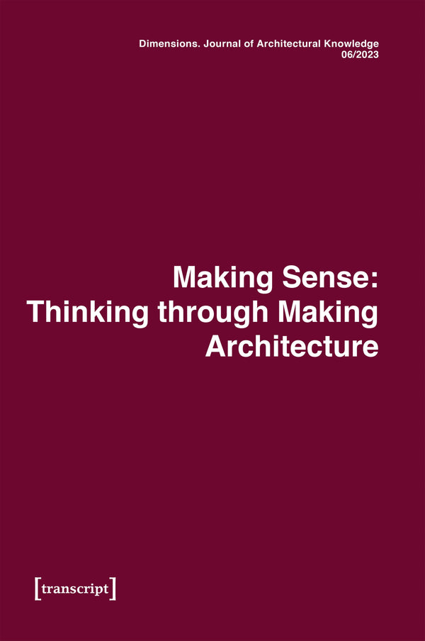 Dimensions. Journal of Architectural Knowledge