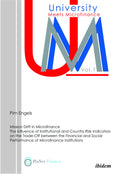 Mission Drift in Microfinance