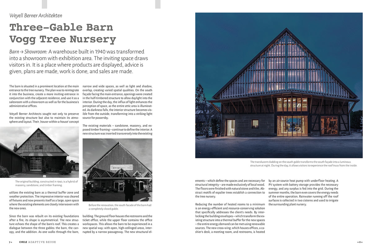 CIRCLE Book: Adaptive Reuse