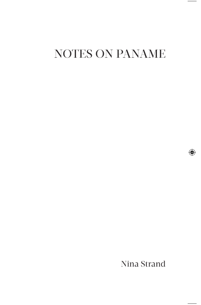 Notes on Paname