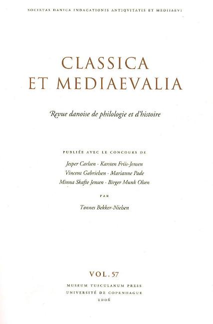 Classica et Mediaevalia