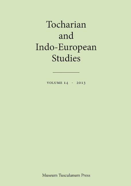 Tocharian and Indo-European Studies vol. 14