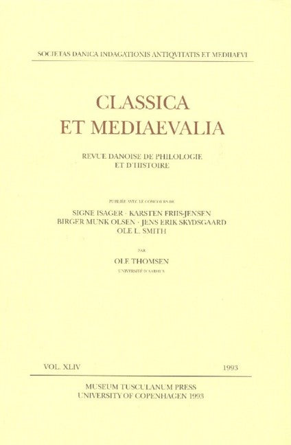 Classica et Mediaevalia