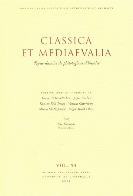 Classica et Mediaevalia