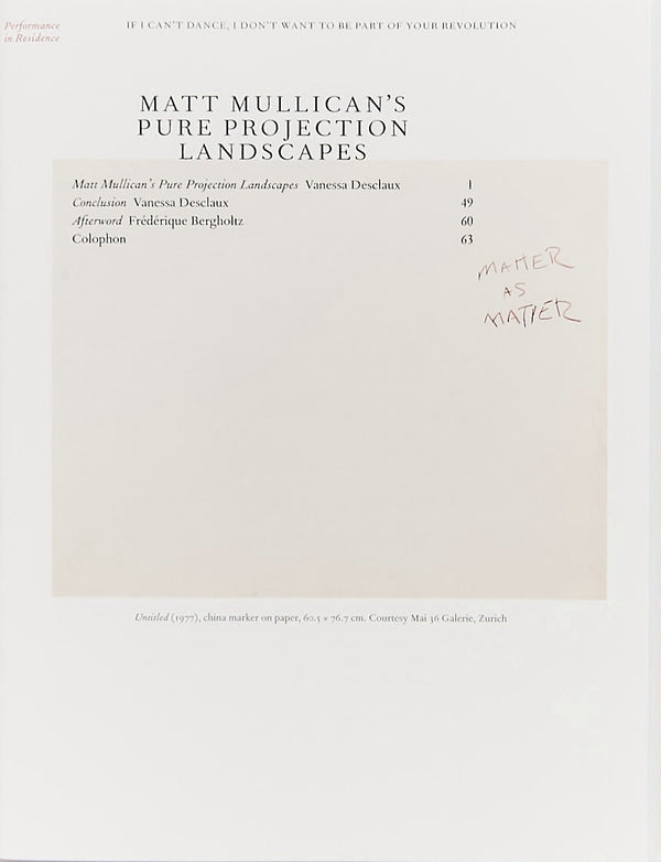 Matt Mullican's Pure Projection Landscapes