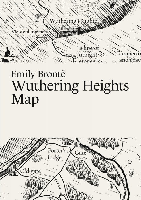 Emily Brontë, Wuthering Heights Map